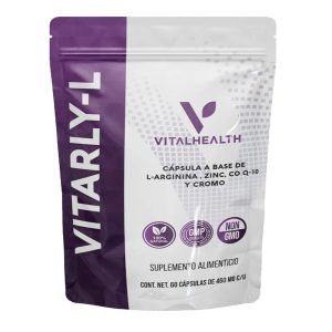 VITARLY - L – Triple Acción: Arginina, Magnesio y Q10